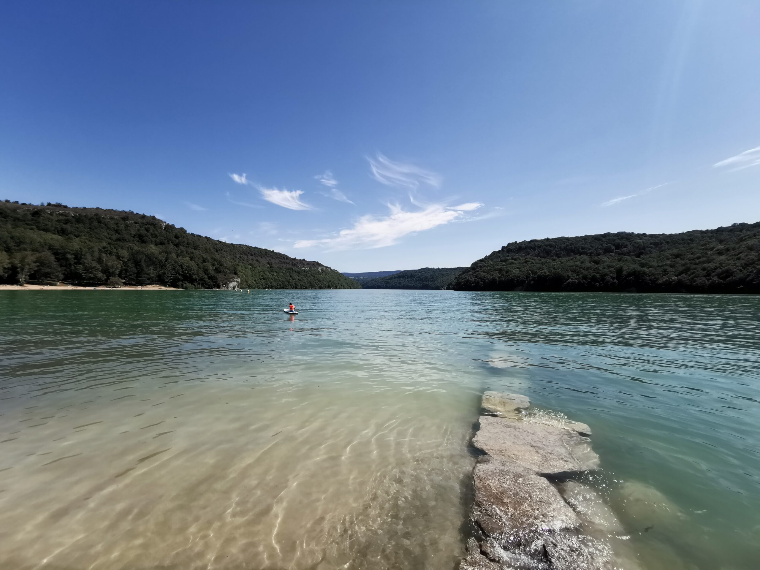 photo du lac de Vouglans.